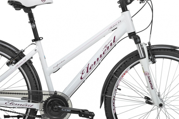 Алюминиевый сплав 6061 – оптимальный решение для рамы утилитарного городского велосипеда. Низкий вес и высокая прочность материала позволяют изготовить лёгкую и выносливую раму. Элегантный дизайн позволяет оставаться очаровательной даже на велопрогулках. 